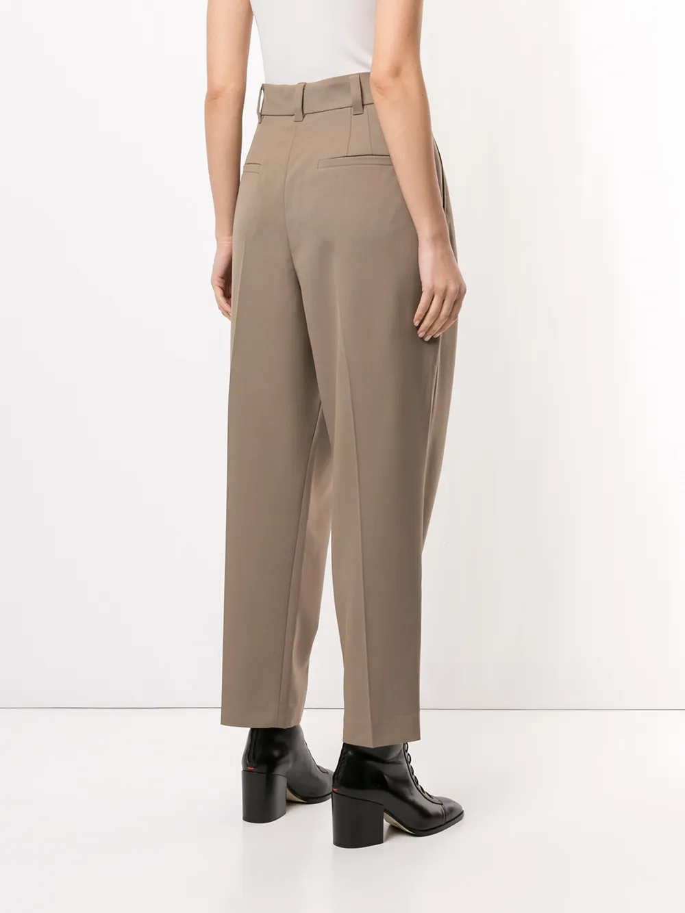 Brunello Cucinelli Wollen pantalon Bruin