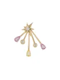 LE STER 18kt yellow gold diamond Rose More Trailblazer jacket and Bang stud