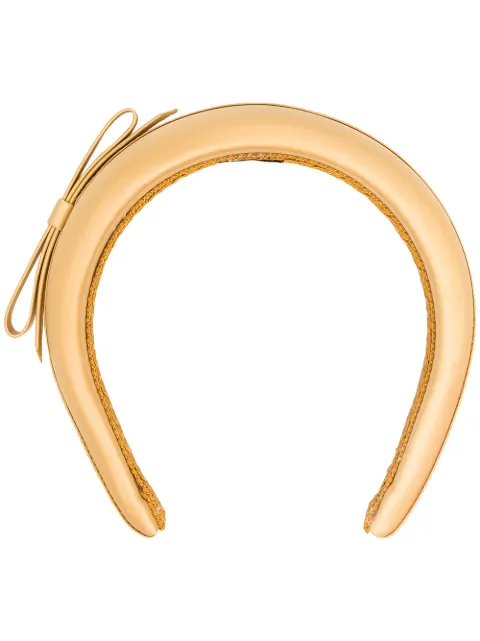 RED(V) bow-detail headband