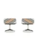 Burberry Icon stripe cufflinks