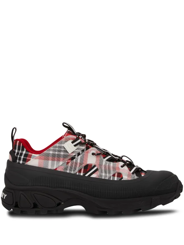 burberry arthur check sneakers