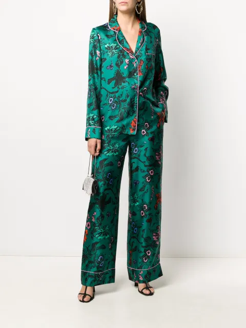 DVF Diane von Furstenberg pyjama-style