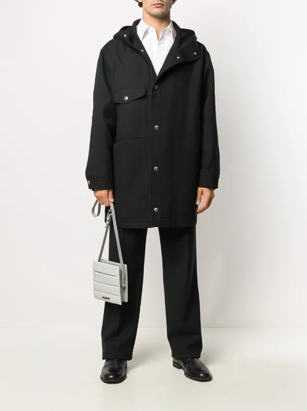 Shop Valentino Hooded Parka Coat With Express Delivery Farfetch