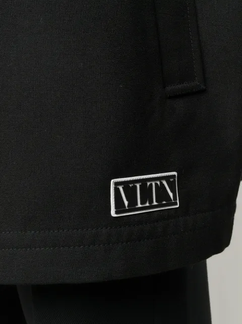 Shop Valentino Hooded Parka Coat With Express Delivery Farfetch