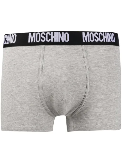 Moschino bóxer con logo en la pretina