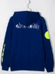 Image 2 of Diadora Junior TEEN PVC logo zip-up hoodie