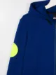 Diadora Junior TEEN PVC logo zip-up hoodie