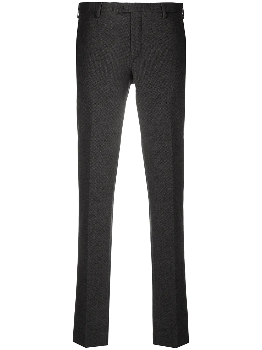 Click to view more detailed imagery on our partner's website Pt01 Tailored Cut Pressed Crease Trousers In Grey