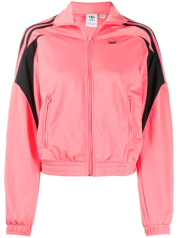 pink adidas bomber jacket