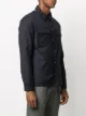 Low Brand straight-point collar shirt jacket