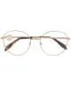 Image 1 of Alexander McQueen Eyewear round frame glasses