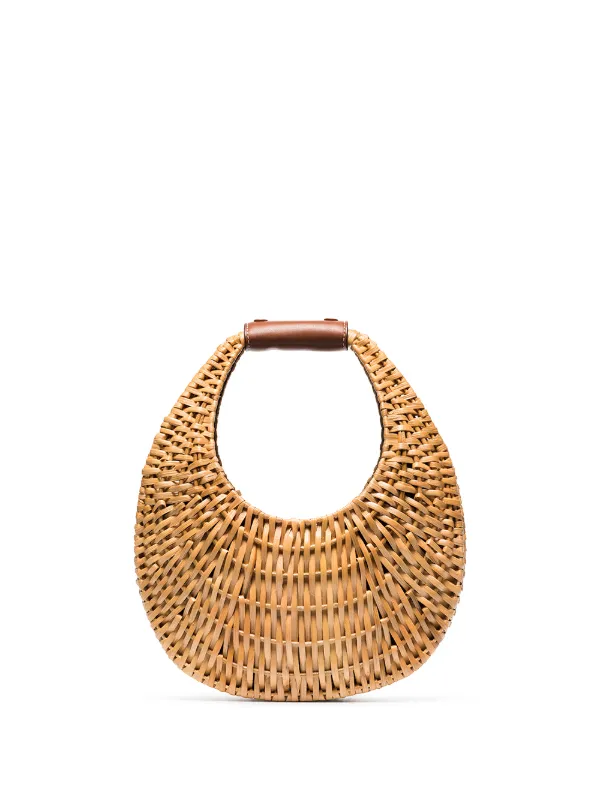 woven rattan bag