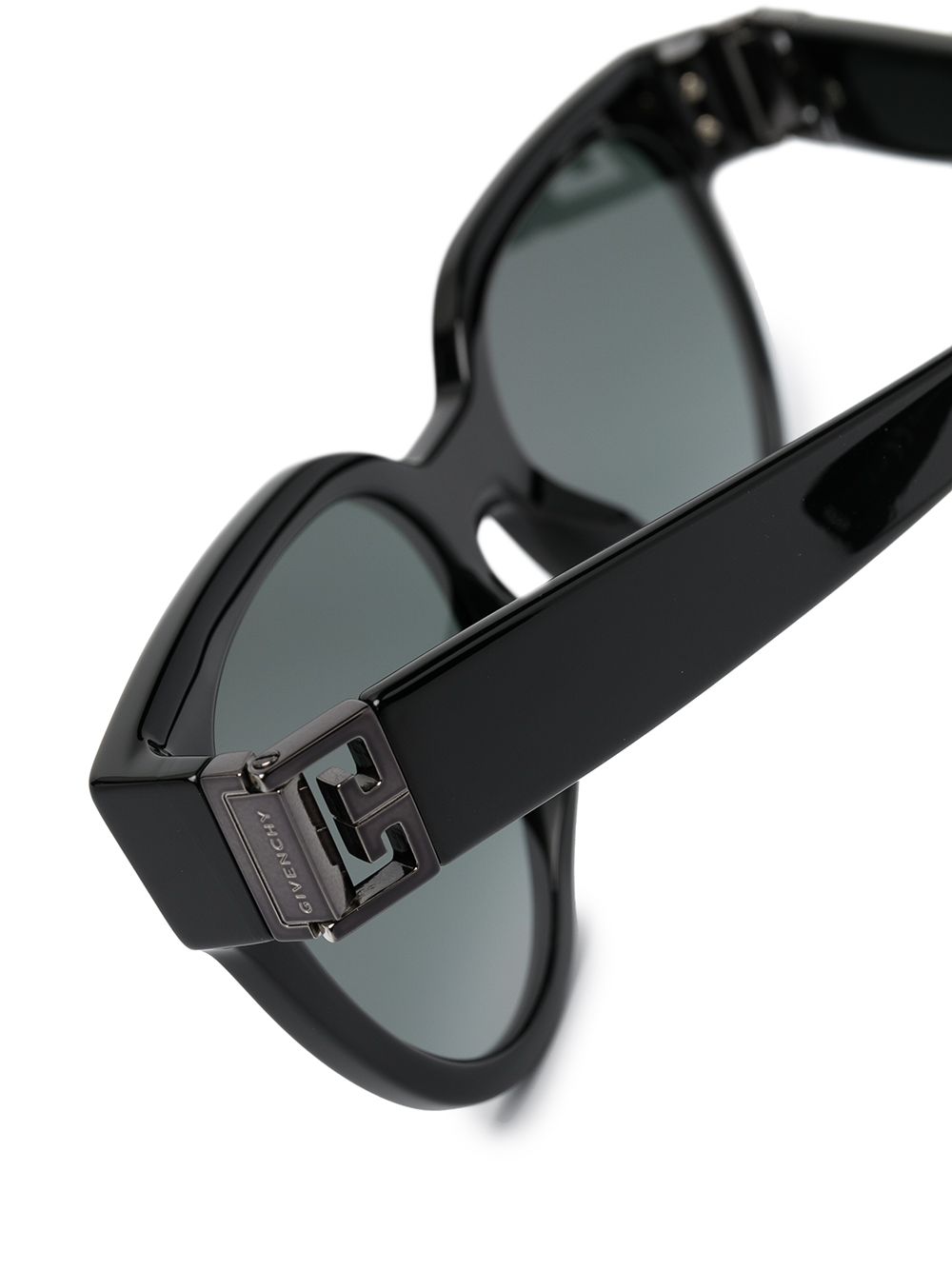 фото Givenchy eyewear солнцезащитные очки gv в массивной оправе