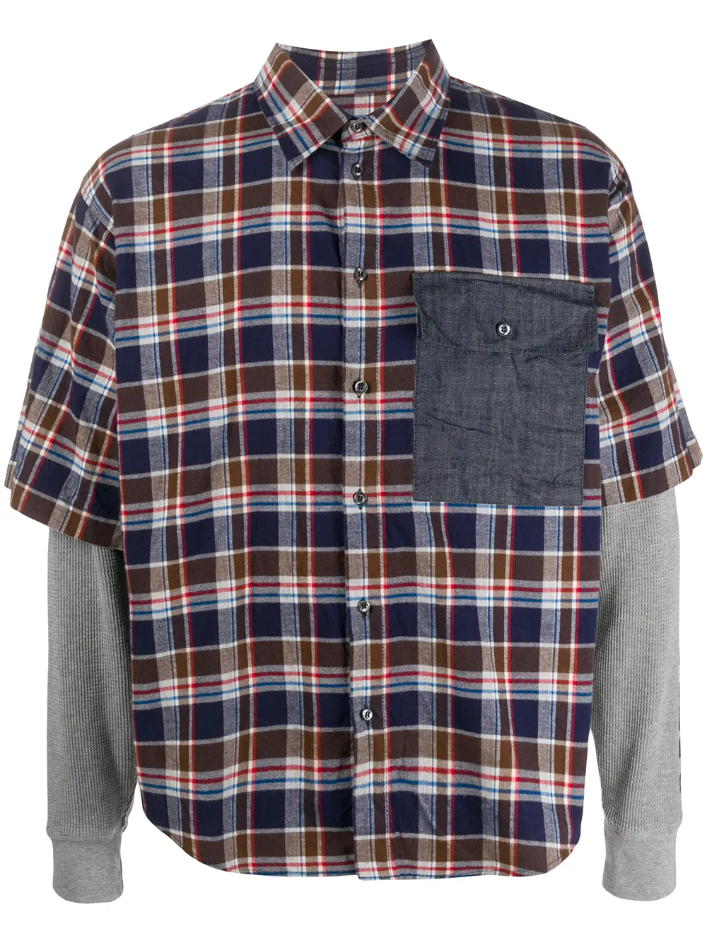 DSQUARED2 Geruit overhemd | Bruin | Image 1