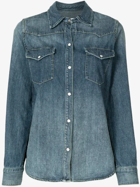 Nili Lotan classic-collar denim shirt