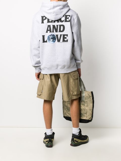 stussy peace and love hoodie