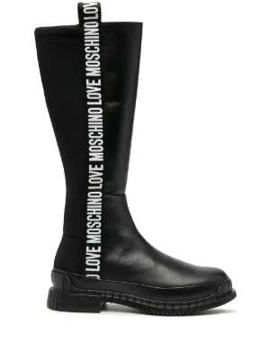 moschino rain boots