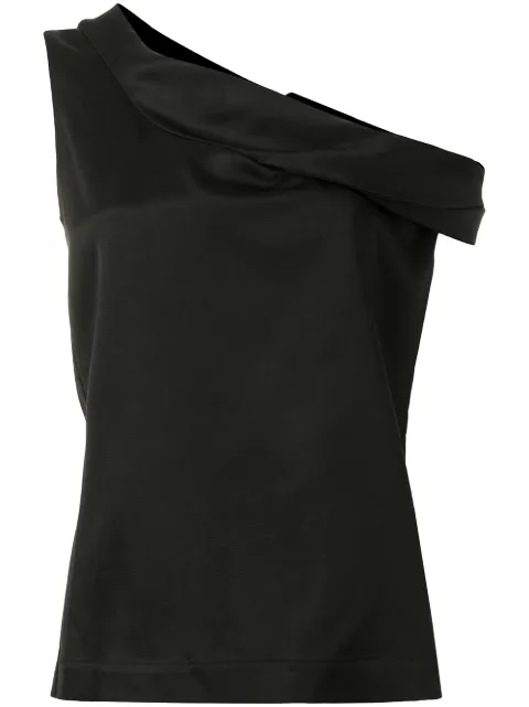 3.1 Phillip Lim one-shoulder satin top