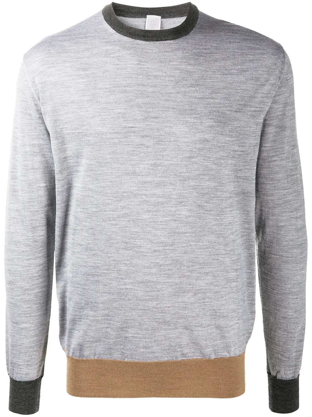 

Eleventy silk-wool mix fine knit jumper - Grey