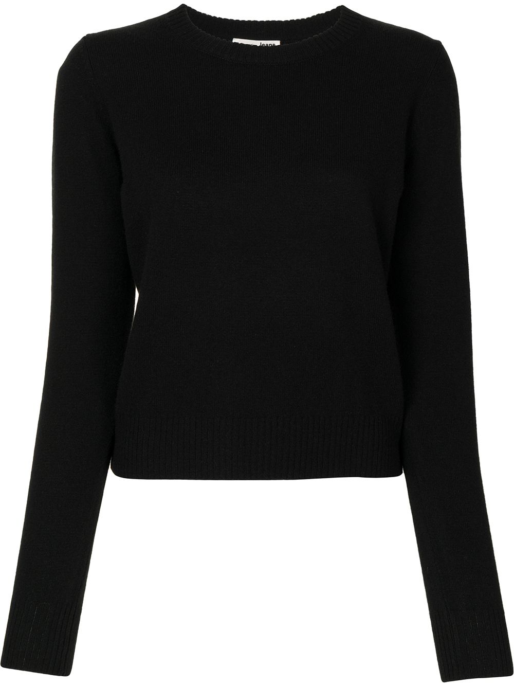 

Reformation suéter con cuello redondo - Negro