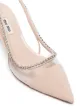 Miu Miu Pumps con cinturino posteriore Neutral Decollete