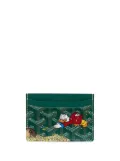 Goyard Pre-Owned Scrooge McDuck cardholder - Green