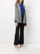 DVF Diane von Furstenberg Taya chain-link pattern cardigan