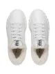 Miu Miu shearling-lined lace-up sneakers