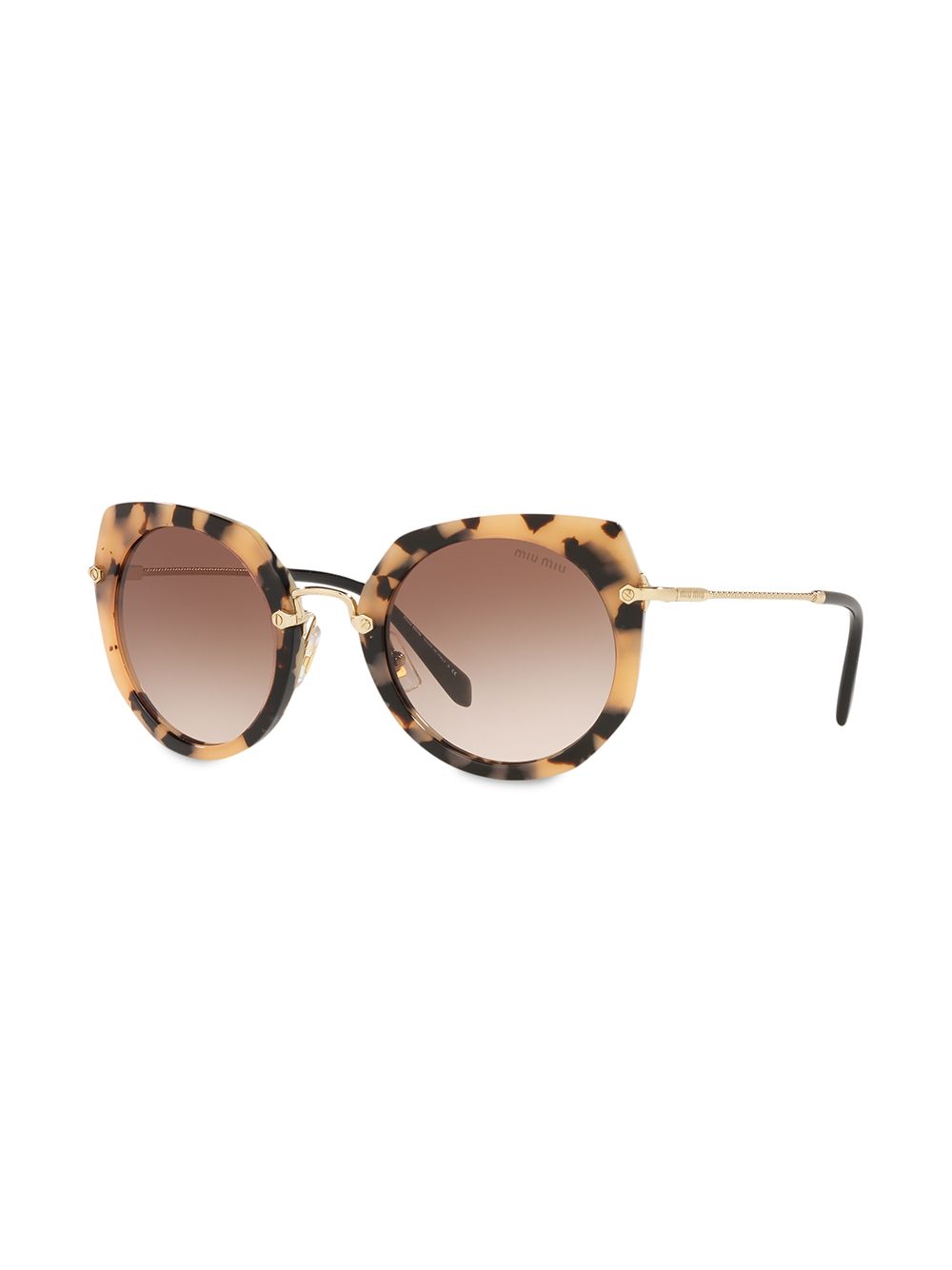 Miu Miu Eyewear Artiste Gradient Lens Sunglasses Farfetch 0705