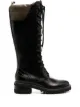 Image 1 of Fabrizio Viti leather knee-length boots