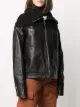 Telfar chunky knit panelled jacket