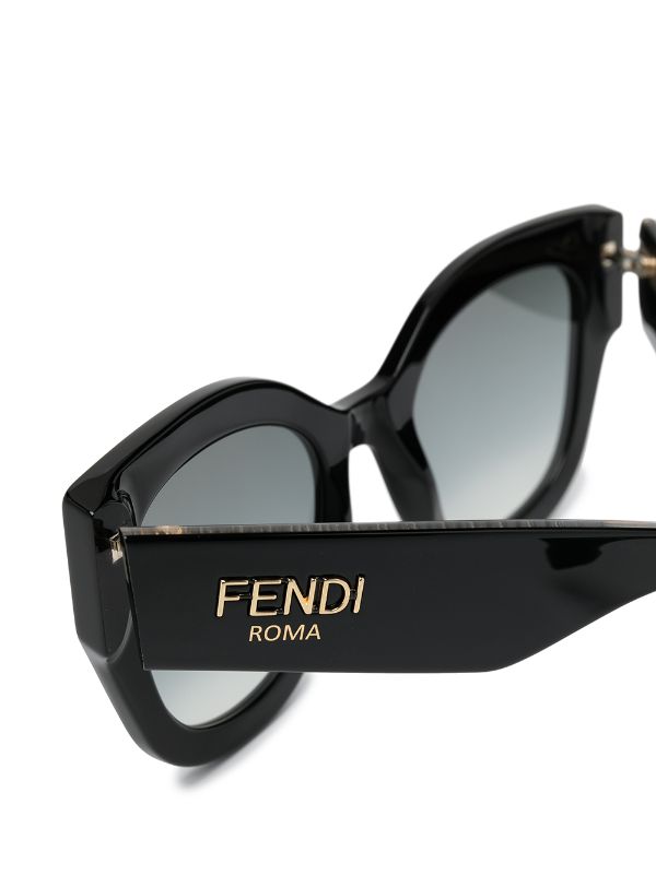 Fendi Eyewear Run Away Sunglasses - Farfetch