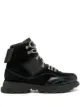 Image 1 of Jil Sander contrast-stitch mountain boots