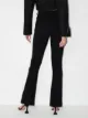 AREA embellished-trim flared trousers