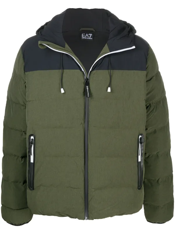 ea7 green jacket