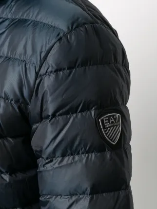 quilted puffer jacket展示图