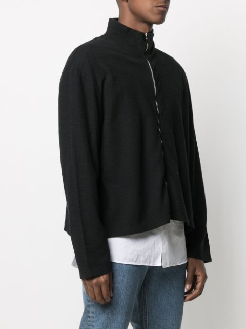 Shop black Our Legacy zip-up knitted cardigan with Express Delivery ...