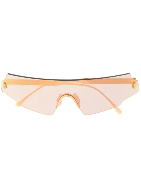 Fendi Eyewear Occhiali Da Sole a Maschera - Farfetch