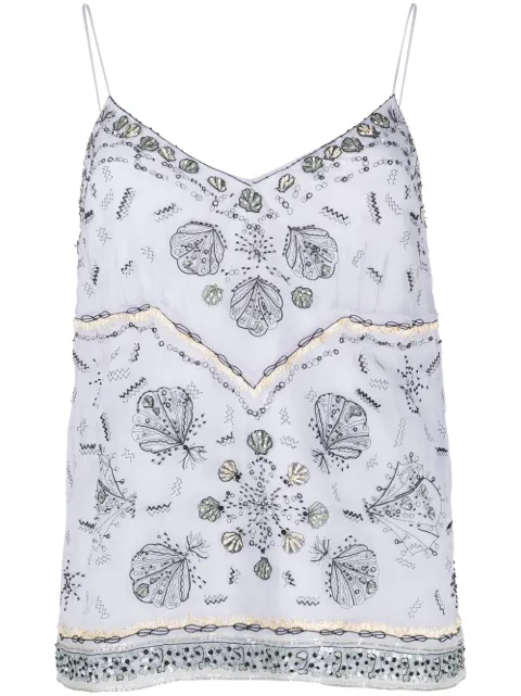PUCCI caraco à imprimé Conchiglie