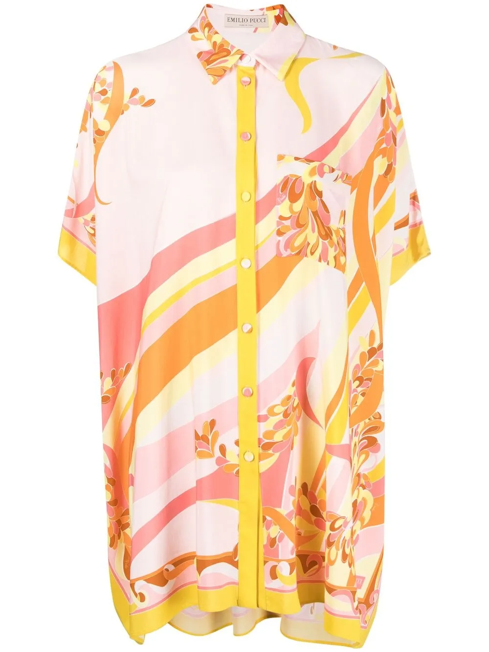 фото Emilio pucci рубашка с принтом lily