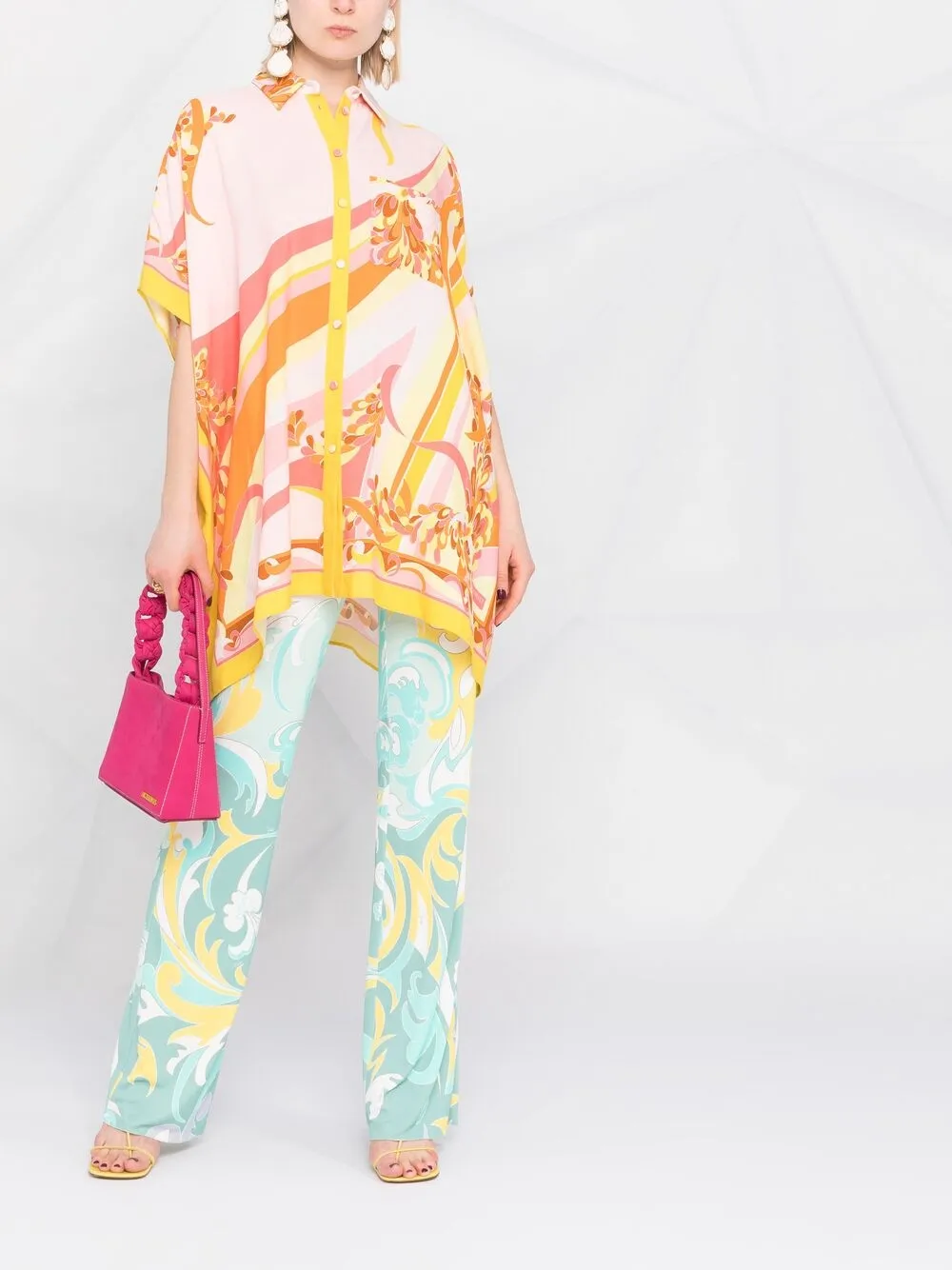 фото Emilio pucci рубашка с принтом lily