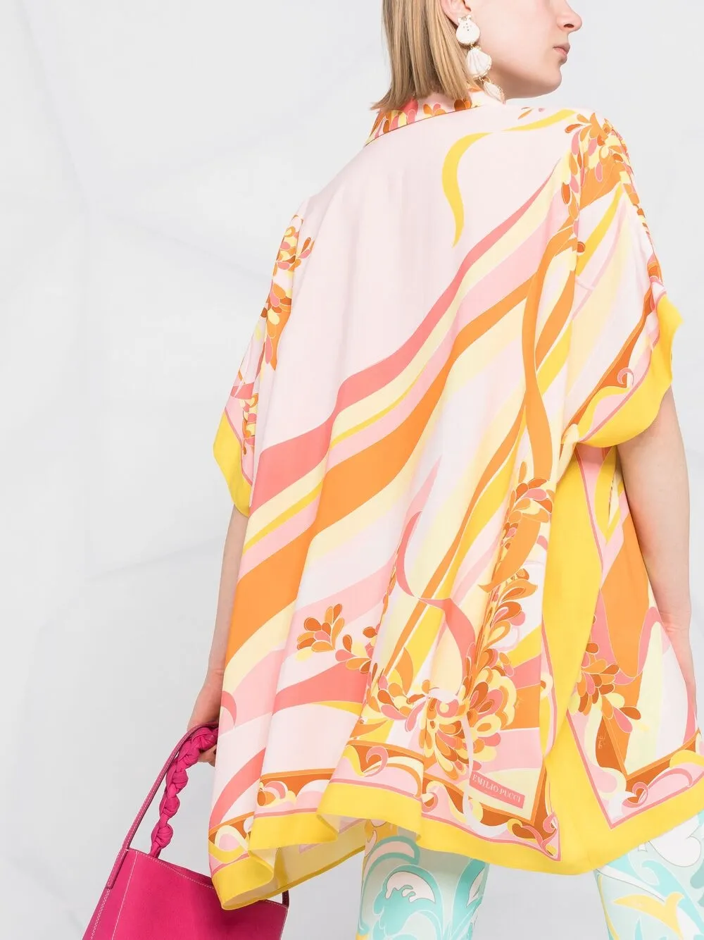 фото Emilio pucci рубашка с принтом lily
