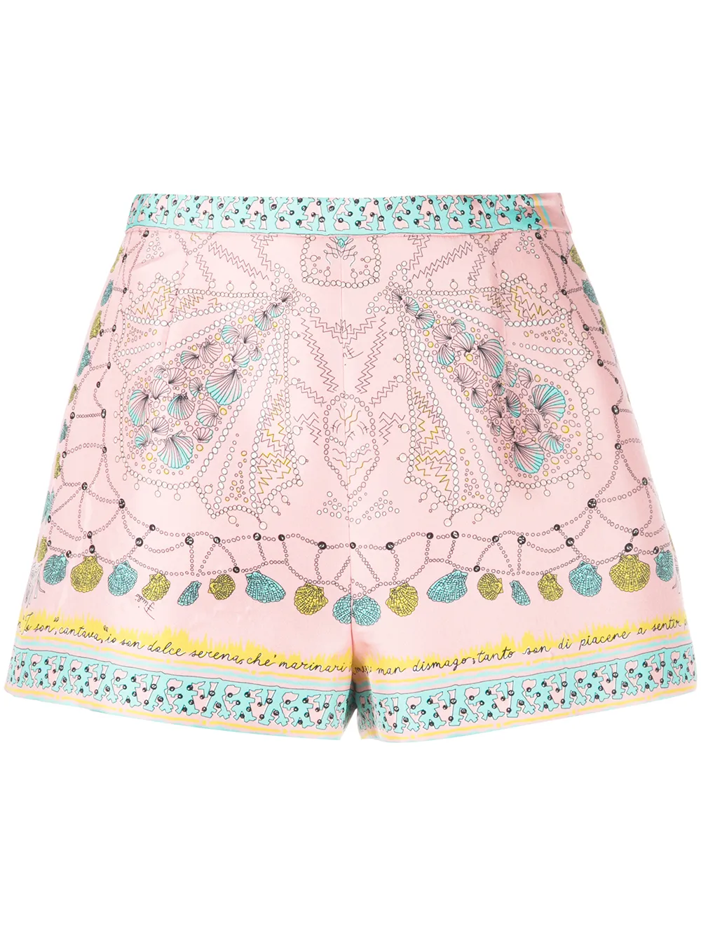 фото Emilio pucci шорты с принтом conchiglie