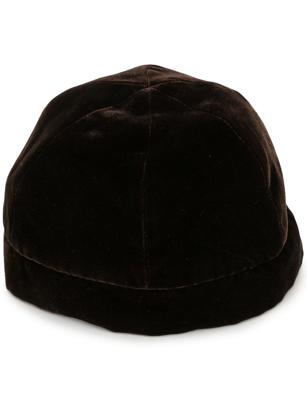 фото Prada pre-owned бархатная шапка бини