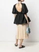 Image 2 of Cecilie Bahnsen Lulu puff-sleeve peplum top
