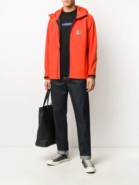 carhartt soft shell hooded jacket