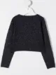 Image 2 of Il Gufo glitter knit cardigan