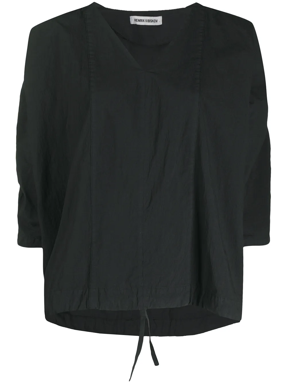 

Henrik Vibskov black tunic blouse