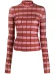 Image 1 of Henrik Vibskov abstract print roll neck T-shirt