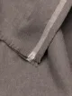 Eleventy frayed striped scarf